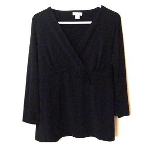 Motherhood maternity V-neck blouse